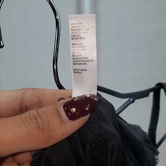 Marilyn Monroe Black Body Shapewear Bodysuit Size Large - Picture 5 of 7